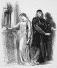 Shakespeare: Hamlet. /Nhamlet Rejects Ophelia (Act Iii, Scene I). Wood Engraving After Sir John Gilbert (1817-1897) For William Shakespeare'S Play. Poster Print by Granger Collection - Item # VARGRC0059224