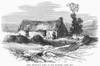 Ireland: Cabin, 1870./Na Tenant Farmer'S Cabin In Ireland. Wood Engraving, English, 1870. Poster Print by Granger Collection - Item # VARGRC0089466