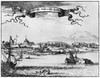 New Amsterdam, C1650. /Na View Of The Dutch Colony Of New Amsterdam From The South, As It Appeared C1650. Etching From Arnoldus Montanus' 'De Nieuwe En Onbekende Weereld,' 1671. Poster Print by Granger Collection - Item # VARGRC0063727