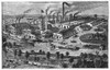 Buffalo: Iron Works. /Nmalleable Iron Works At Buffalo, New York. Line Engraving, 19Th Century. Poster Print by Granger Collection - Item # VARGRC0093549