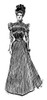 Gibson: A Gibson Girl. /Ncharles Dana Gibson (1867-1944). American Illustrator. Pen And Ink Drawing, 1899. Poster Print by Granger Collection - Item # VARGRC0016159