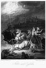 Homer: The Iliad. /Nthe Chariot Of Nestor And Tydides (Also Known As Diomedes) Thwarted In Battle By Zeus' Lightning Bolts. Steel Engraving, English, C1830, After Richard Westall. Poster Print by Granger Collection - Item # VARGRC0096596