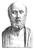 Hippocrates (C460-C377 B.C.). /Ngreek Physician. Wood Engraving, 19Th Century, After An Antique Bust. Poster Print by Granger Collection - Item # VARGRC0055412