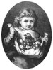 Boy With Puppies. /Nwood Engraving, American, 1872. Poster Print by Granger Collection - Item # VARGRC0093522