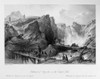 China: Waterfall, 1843. /Nview Of The Waterfalls At Ting Hu, Or Tripod Lake, In Shanxi Province, China. Steel Engraving, English, 1843, After A Drawing By Thomas Allom. Poster Print by Granger Collection - Item # VARGRC0120006
