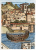 Breaming A Ship, 1486. /Ngerman Woodcut. Poster Print by Granger Collection - Item # VARGRC0047334