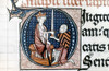 French Court: Knight & King. /Nknight Receiving His Sword From The King Of France. Illumination From A 13Th Century French Manuscript. Poster Print by Granger Collection - Item # VARGRC0025510