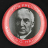 Presidential Campaign:1920. /Nrepublican Campaign Button From The 1920 Presidential Election Featuring Warren G. Harding. Poster Print by Granger Collection - Item # VARGRC0068235