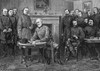 Lee'S Surrender, 1865. /Nthe Surrender Of General Lee To General Grant At Appomattox Court House, Virginia, 9 April 1865. Wood Engraving, American, 1887, After Alfred R. Waud. Poster Print by Granger Collection - Item # VARGRC0062166
