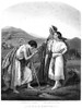 Meeting Of Jacob & Rachel. /Njacob Meeting Rachel'S Father, Laban. Steel Engraving, American, 19Th Century. Poster Print by Granger Collection - Item # VARGRC0000683 Meeting Of Jacob & Rachel. /Njacob Meeting Rachel'S Father, Laban. Steel Engraving, American, 19Th Century. Poster Print by Granger Collection - Item # VARGRC0000683