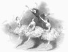 Ballet: Pas Des Deesses. /Nperformance Of The 'Pas Des Deesses,' At Her Majesty'S Theatre, London, England. English Newspaper Engraving, 1846. Poster Print by Granger Collection - Item # VARGRC0093742