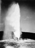 Yellowstone Park: Geyser. /Nold Faithful Geyser Erupting In Yellowstone National Park, Wyoming. Photograph By William H. Jackson, 1872. Poster Print by Granger Collection - Item # VARGRC0130961