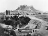 Greece: Athens. /Nview Of The Acropolis At Athens, Greece, From The Stadium Bridge. Photograph, Mid-Late 19Th Century. Poster Print by Granger Collection - Item # VARGRC0108694