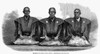 Japan: Ministers, 1863. /Nthree Japanese Ministers Of State. Wood Engraving From An English Newspaper Of 1863. Poster Print by Granger Collection - Item # VARGRC0094204