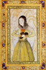 Portrait Of European Girl: /Npersian Manuscript Illumination, From Isfahan, 17Th Century. Poster Print by Granger Collection - Item # VARGRC0023359