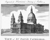 London: St. Paul'S. /Nst. Paul'S Cathedral In London, England. Line Engraving, English, 18Th Century. Poster Print by Granger Collection - Item # VARGRC0066554
