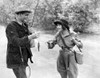 Silent Film Still: Sports. /Ncouple Going Fishing In A Scene From A Silent Film, Early 20Th Century. Poster Print by Granger Collection - Item # VARGRC0003807