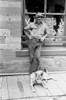 New Mexico: Miner, 1940. /Na Gold Miner With His Dog In Mogollon, New Mexico. Photograph By Russell Lee, June 1940. Poster Print by Granger Collection - Item # VARGRC0111678