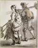 Cries Of London, 1759. /Nman And Woman With Mops./Npen And Watercolor By Paul Sandby, 1759. Poster Print by Granger Collection - Item # VARGRC0116580