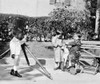 Children And Camera, C1919. /Nthe Children Of Chinese Diplomats V.K. Wellington Koo And Tsannyuen Phillip Sze, Playing With A Camera On A Tripod. Photograph, C1919. Poster Print by Granger Collection - Item # VARGRC0124484