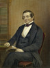 Washington Irving /N(1783-1859). American Author. Colored Engraving, 19Th Century. Poster Print by Granger Collection - Item # VARGRC0029379