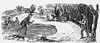 Farming: Almanac Cut. /Nwood Engraving, American, 19Th Century. Poster Print by Granger Collection - Item # VARGRC0077983