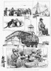Coney Island, 1891. /N'A Visit To Coney Island.' Engraving, 1891. Poster Print by Granger Collection - Item # VARGRC0265666