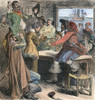 Pirates In Tavern. /Npirates In Charleston, South Carolina, In The Late 17Th Century. Wood Engraving, 19Th Century. Poster Print by Granger Collection - Item # VARGRC0046897