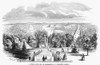 Washington, D.C., 1853. /Na View Of Washington, D.C., From The Capitol Building. Wood Engraving, 1853. Poster Print by Granger Collection - Item # VARGRC0052608