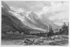 France: Chamonix, 1832. /Nview Of Chamonix Valley And Mont Blanc, France. Steel Engraving, 1832. Poster Print by Granger Collection - Item # VARGRC0094933