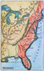 Colonial America Map. /Na Map Of The Thirteen Original American Colonies, Mid-18Th Century. Line Engraving, Late 19Th Century. Poster Print by Granger Collection - Item # VARGRC0011196