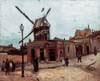 Van Gogh: La Moulin, 1886. /Nla Moulin De La Galette. Canvas, Spring 1886, By Vincent Van Gogh. Poster Print by Granger Collection - Item # VARGRC0041324