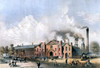 Ironworks, C1855. /Nquinsigamond Iron & Wire Works, Worcester, Massachusetts. Lithograph, C1855. Poster Print by Granger Collection - Item # VARGRC0029118