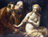 Susannah And Elders. /Noil On Canvas After Guido Reni (1575-1642). Poster Print by Granger Collection - Item # VARGRC0054962