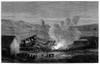 England: Train Wreck. /Nrailway Accident Near Newark, England. Wood Engraving, 1870. Poster Print by Granger Collection - Item # VARGRC0099221