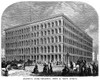 New York: Stewart'S, 1862. /Nthe 'Iron Palace,' A.T. Stewart & Company'S Department Store On Broadway And Ninth Street, New York. Line Engraving, C1862. Poster Print by Granger Collection - Item # VARGRC0098265 New York: Stewart'S, 1862. /Nthe 'Iron Palace,' A.T. Stewart & Company'S Department Store On Broadway And Ninth Street, New York. Line Engraving, C1862. Poster Print by Granger Collection - Item # VARGRC0098265