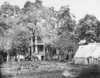 Fairfax Court House, 1863. /Nthe Fairfax Court House, Virginia, Used As A Headquarters By General George B. Mcclellan And General P.G.T. Beauregard. Photograph, Jund 1863. Poster Print by Granger Collection - Item # VARGRC0371208