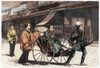 Japan: Rickshaw, 1874. /Ntraveling By Rickshaw In Nagasaki. Wood Engraving, English, 1874. Poster Print by Granger Collection - Item # VARGRC0076154