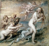 Rubens: Venus. /N'The Birth Of Venus' By Peter Paul Rubens. Oil Sketch On Wood, C1637. Poster Print by Granger Collection - Item # VARGRC0020048