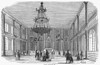Boston: Faneuil Hall. /Ninterior Of Faneuil Hall At Boston, Massachusetts. Wood Engraving, C1820. Poster Print by Granger Collection - Item # VARGRC0091953