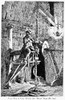 Oil: Early Drilling. /Nborer Supervising The Lift And Drop Of The Cable Tools Which Pound The Well. Wood Engraving, American, C1875. Poster Print by Granger Collection - Item # VARGRC0125462