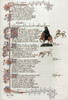 Chaucer: Canterbury Tales. /Nthe Monk. A Page From A Facsimile Of The Ellesmere Manuscript Of Geoffrey Chaucer'S 'Canterbury Tales,' C1410. Poster Print by Granger Collection - Item # VARGRC0107100