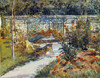 Manet: Garden, 1881. /Nmy Garden, Or The Bench. Oil On Canvas By Edouard Manet. Poster Print by Granger Collection - Item # VARGRC0028980