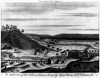 Fort Johnson, C1760. /Nnorth View Of Fort Johnson, On The Mohawk River, New York. Line Engraving, English, C1760, After A Drawing By Guy Johnson, The Son Of Governor William Johnson. Poster Print by Granger Collection - Item # VARGRC0118410