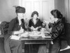 Suffragette Meeting. /Namerican Suffragettes In Conference At 14 Jackson Place In Washington, D.C. Left To Right: Dora Lewis, Pauline Floyd And Alice Paul. Photographed Between 1909 And 1920. Poster Print by Granger Collection - Item # VARGRC0114819