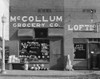 Alabama: Storefront, C1935. /Nthe Mccollum Grocery Company And The Loftis Cafe In Greensboro, Alabama. Photograph By Walker Evans, C1935-1936. Poster Print by Granger Collection - Item # VARGRC0120487