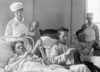Walter Reed Hospital, C1918. /Nwounded Soldiers Knitting In Their Beds At The Walter Reed Hospital In Washington, D.C. Photograph, C1918. Poster Print by Granger Collection - Item # VARGRC0326068