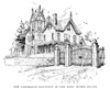 Vanderbilt Mansion, 1885. /Nthe William Vanderbilt Mansion In New Dorp, Staten Island. Wood Engraving, American, 1885. Poster Print by Granger Collection - Item # VARGRC0370930
