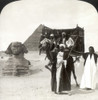 Egypt: Great Sphinx, 1908. /Nthe Great Sphinx And Pyramid At Giza: Stereograph, 1908. Poster Print by Granger Collection - Item # VARGRC0046618