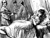 Opium Den, 1877. /Nsan Francisco Society Women In A Chinatown Opium Den: Wood Engraving From An American Newspaper Of 1877. Poster Print by Granger Collection - Item # VARGRC0013422